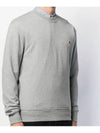 Men's Heart Logo Sweatshirt Grey - AMI - BALAAN.