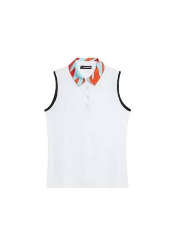 Golf Women s Support Sleeveless Top White GWJ090000000 Domestic Product - J.LINDEBERG - BALAAN 1