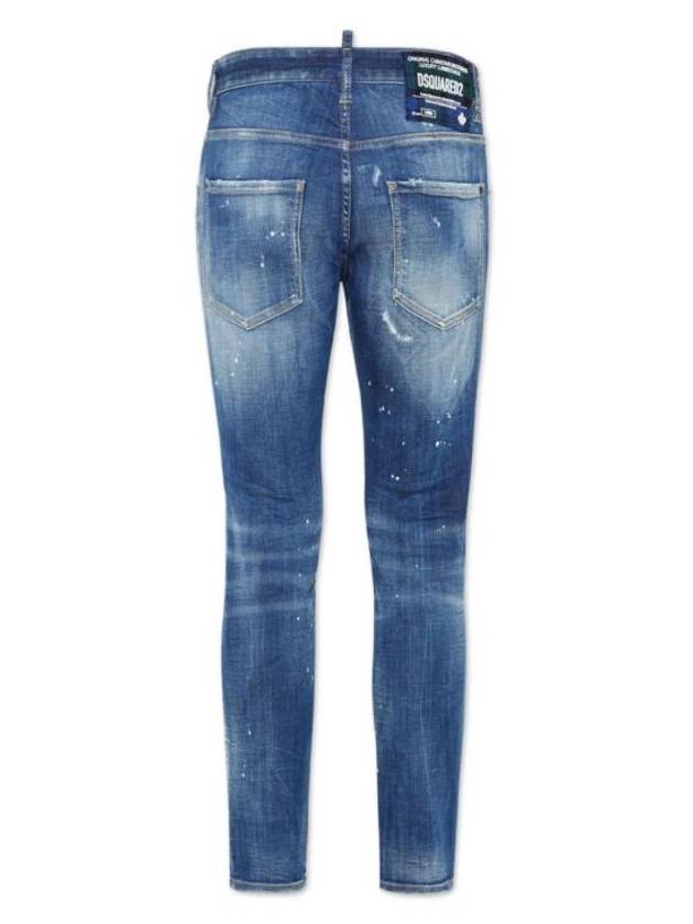 Skater Slim Fit Jeans Blue - DSQUARED2 - BALAAN 3