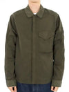 Chrome-R Zip-Up Over Long Sleeve Shirt Green - CP COMPANY - BALAAN 2