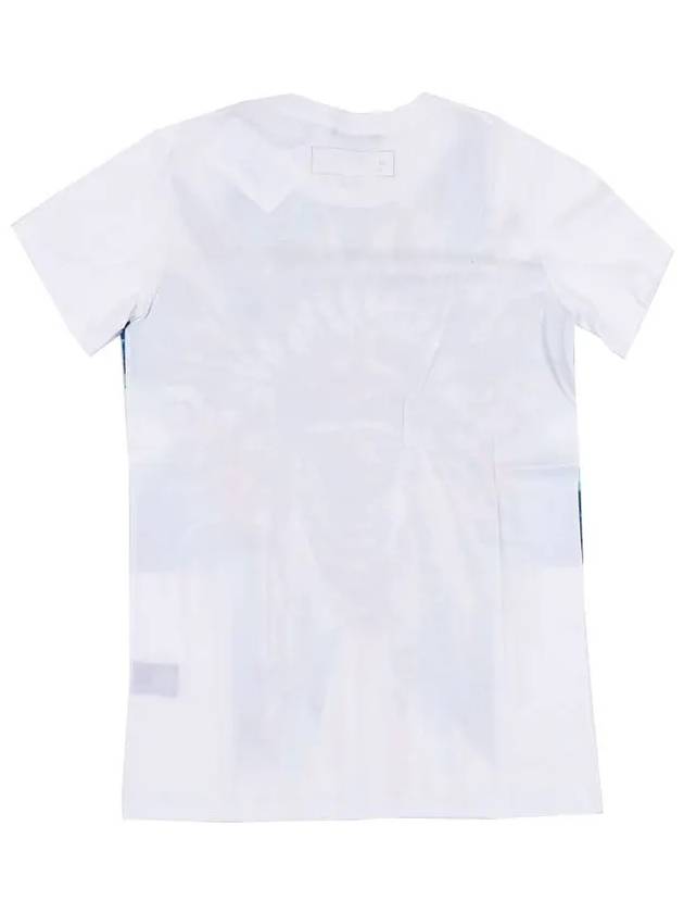 Indian Printing Women's Short Sleeve T-Shirt s5hj601i408 - BALMAIN - BALAAN 7