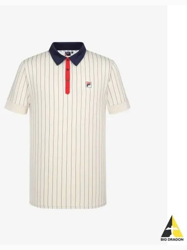 Pro Player Tennis BB Polo Collar FS2TSG3391MCRM - FILA - BALAAN 1