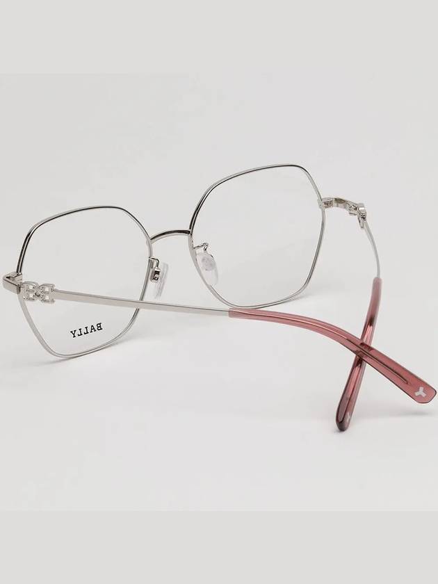 Glasses frame BY5066H 016 metal frame men women daily silver frame - BALLY - BALAAN 4