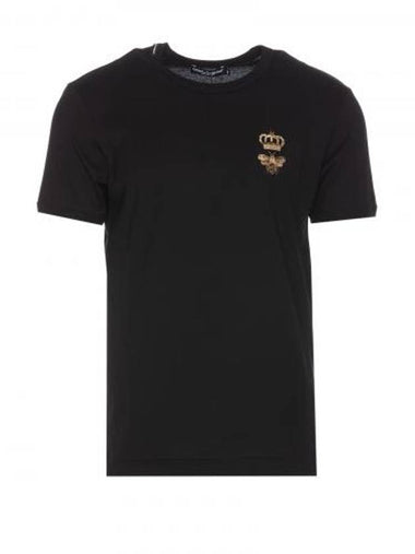 Embroidered T-Shirt G8PV1Z G7WUQN0000 B0011010164 - DOLCE&GABBANA - BALAAN 1