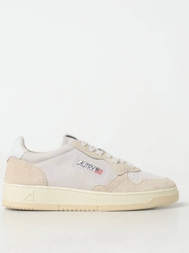 Medalist Logo Patch Low-Top Sneakers Beige - AUTRY - BALAAN 2