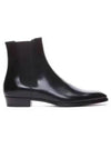 Drugstore Shiny Calfskin Chelsea Boots Black - CELINE - BALAAN 2