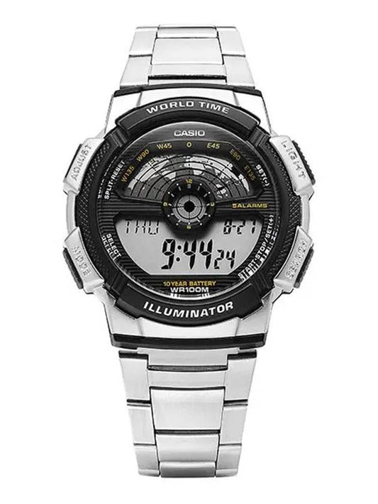 AE 1100WD 1AVSDF AE 1100WD 1A Digital Men’s Metal Watch - CASIO - BALAAN 1