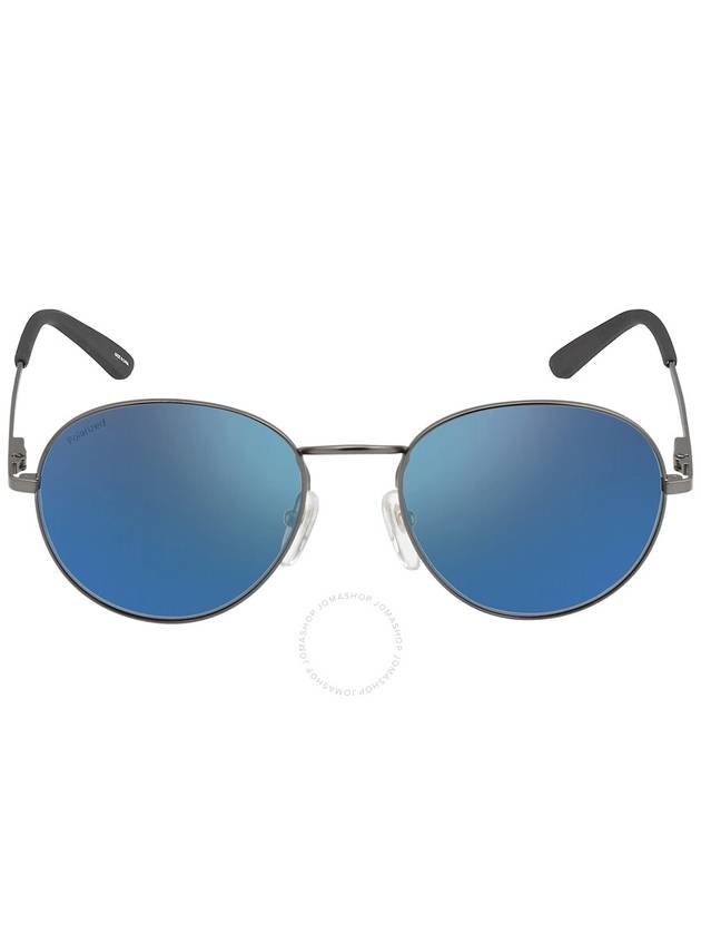 Smith Prep Polarized Blue Mirror Round Unisex Sunglasses 203240 R80/JY 53 - SMITH - BALAAN 1