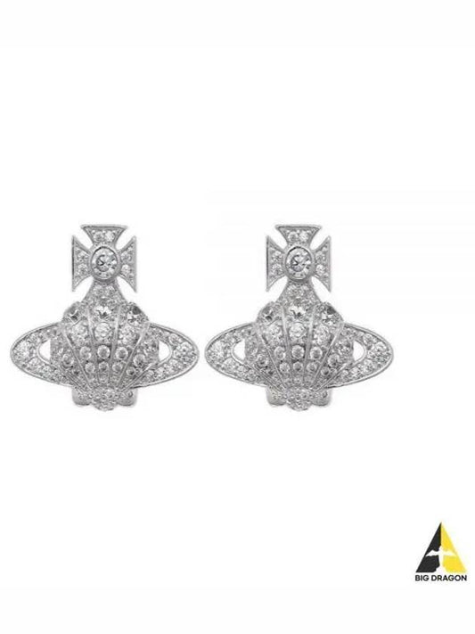 Natalina Earrings Silver - VIVIENNE WESTWOOD - BALAAN 2