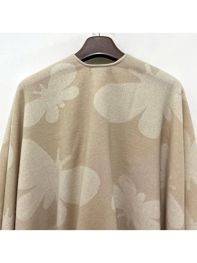 Weekend PACE Jacquard Wool Cape Arborio 2425736024600 001 - MAX MARA - BALAAN 5