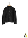 Curved Sleeve Jacket Black - LEMAIRE - BALAAN 2