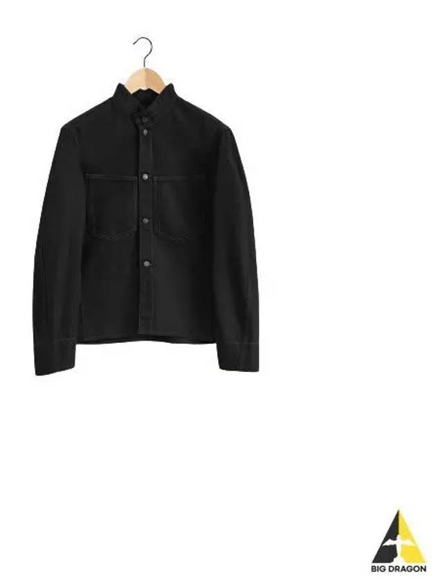 Curved Sleeve Jacket Black - LEMAIRE - BALAAN 2