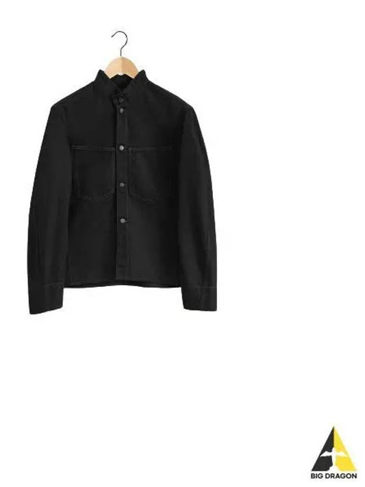 Curved Sleeve Jacket Black - LEMAIRE - BALAAN 2