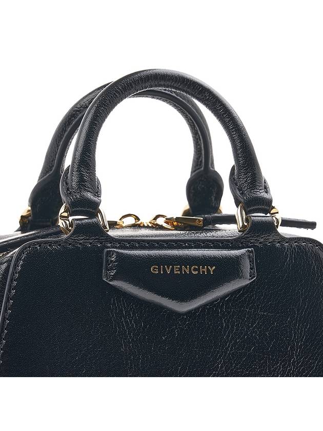 Antigona Cube Leather Tote Bag Black - GIVENCHY - BALAAN 9