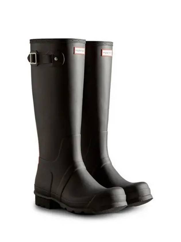 MEN original color backprint tall rain boots black MFT9353RMABLK - HUNTER - BALAAN 1