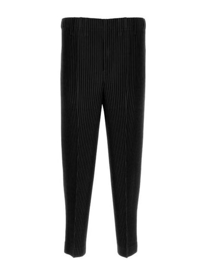 Compleat Straight Pants Black - ISSEY MIYAKE - BALAAN 2