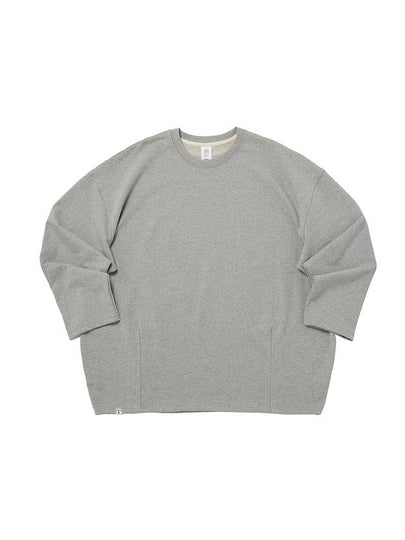 HEAVY TERRY BALLOON SWEAT BOX TEE Gray - A NOTHING - BALAAN 2