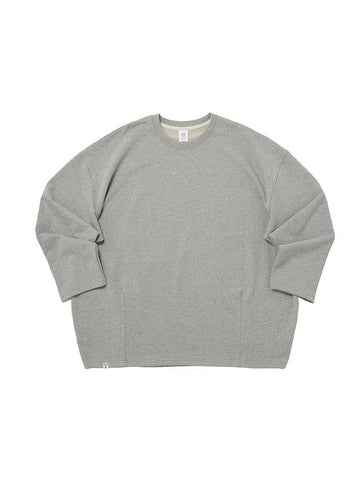 HEAVY TERRY BALLOON SWEAT BOX TEE Gray - A NOTHING - BALAAN 1