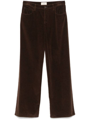 The Row Trousers Brown - THE ROW - BALAAN 1