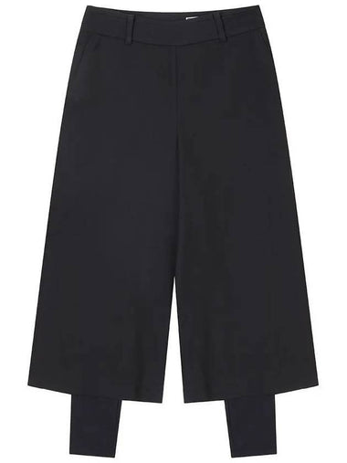 Golfwear Women's Polyester Wide Pants Black - ONOFF - BALAAN 1