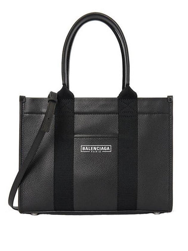 Hardware Small Cross Tote Bag Black - BALENCIAGA - BALAAN 1