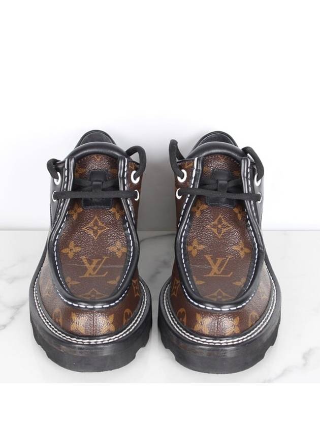 LV Beaubourg Rlatform Derby 38 5 255 - LOUIS VUITTON - BALAAN 3