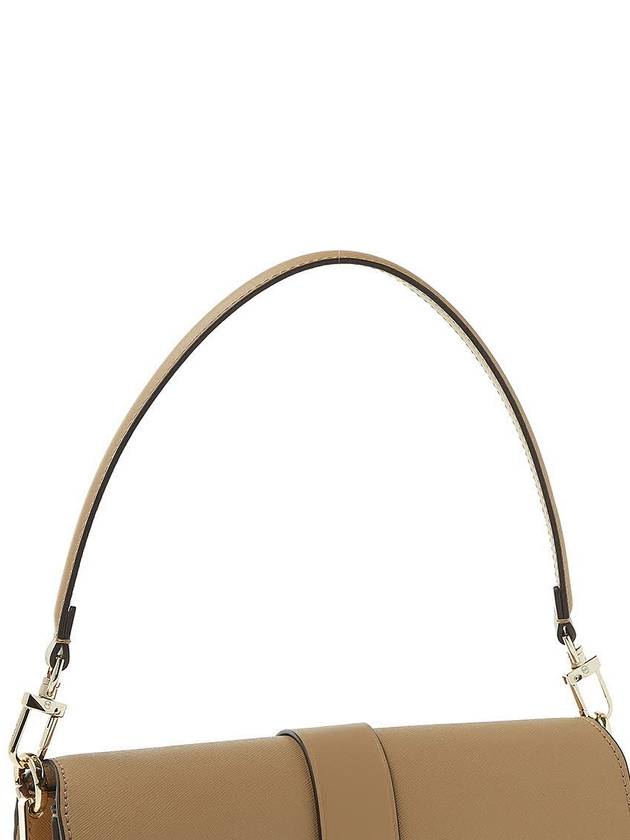 Greenwich Medium Saffiano Leather Shoulder Bag Camel - MICHAEL KORS - BALAAN 10