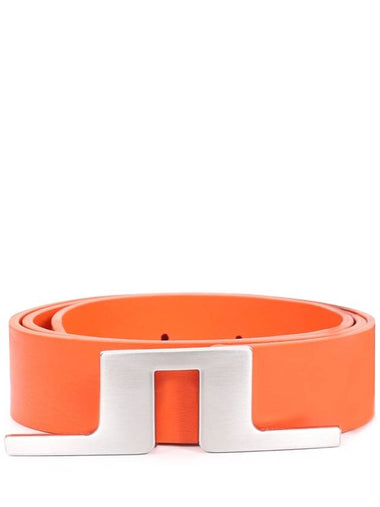 Betsy Leather Belt Tangerine Tango - J.LINDEBERG - BALAAN 1