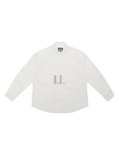 Boyfriend Long Sleeve Shirt White - A.P.C. - BALAAN 2