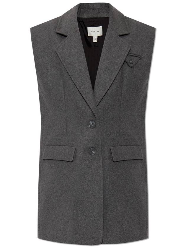 Gestuz Vest Velly, Women's, Grey - GESTUZ - BALAAN 1