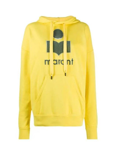 Mansel Big Logo Hoodie Yellow - ISABEL MARANT - BALAAN 2