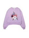 Brushed Options Soleil Blossom Bouquet Sweat Shirts LAVENDER - LE SOLEIL MATINEE - BALAAN 1