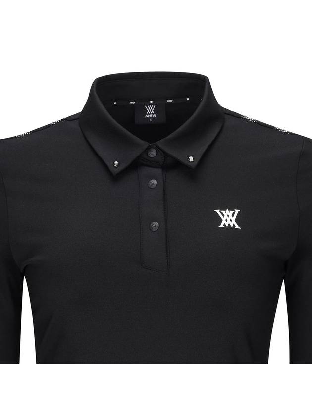 Official W SIGNATURE LOGO L TS BK - ANEWGOLF - BALAAN 5