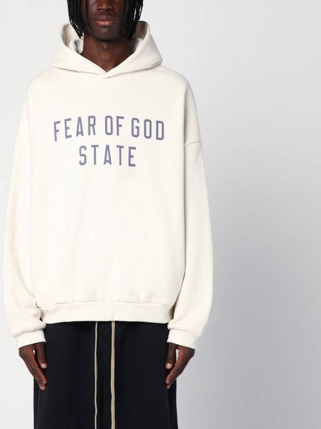 Heavy fleece hooded sweatshirt - FEAR OF GOD ESSENTIALS - BALAAN 4