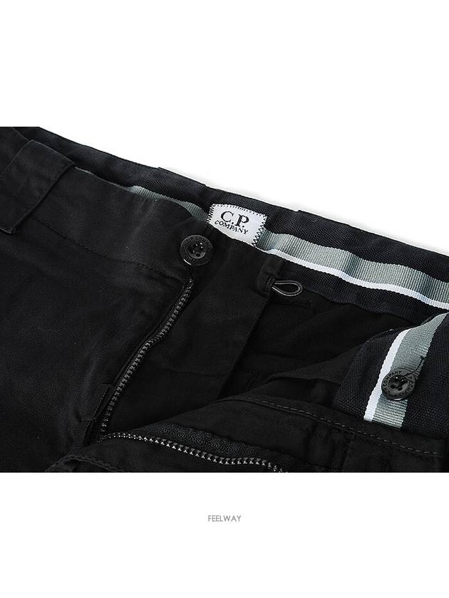 CP Company Zipper Cargo Pants Black 12CMPA061A Size 50 - CP COMPANY - BALAAN 5