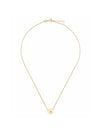 Kira Enamel Pendant Necklace Gold - TORY BURCH - BALAAN 1