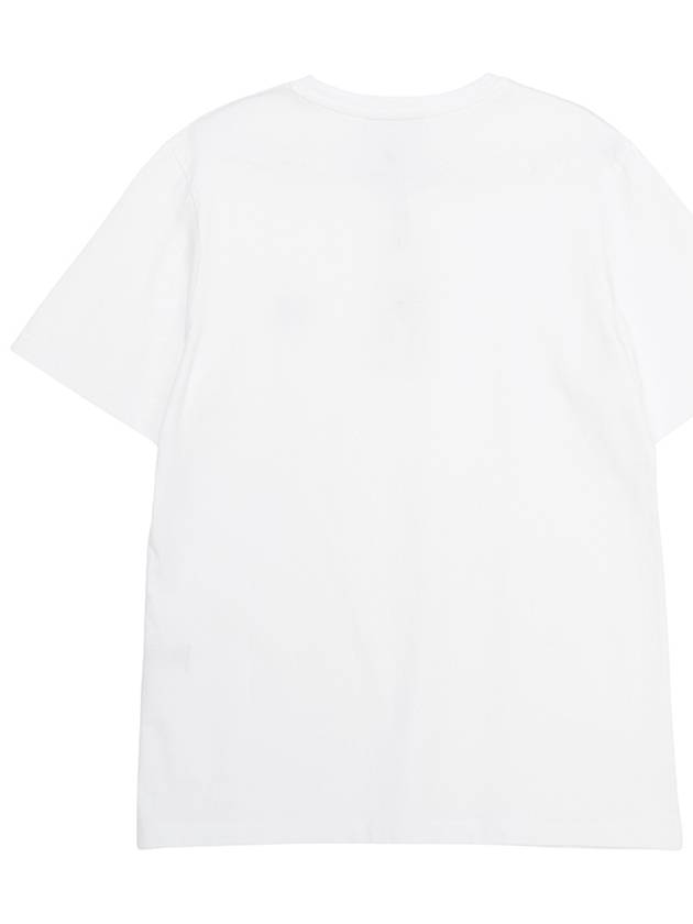 Fox Head Patch Classic Short Sleeve T-Shirt White - MAISON KITSUNE - BALAAN 3