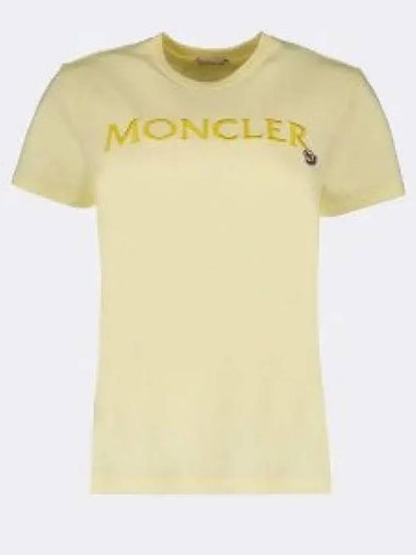 8C00006 829HP 10W logo embroidery t shirt 1232437 - MONCLER - BALAAN 1