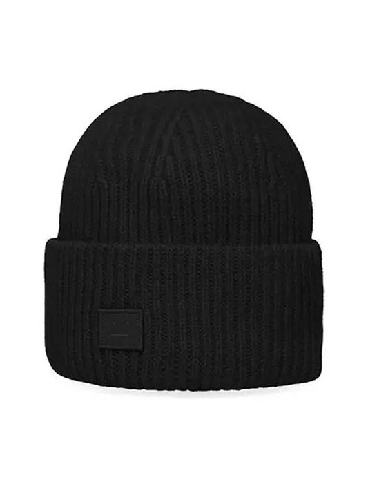 Small Face Logo Beanie Black - ACNE STUDIOS - BALAAN 2