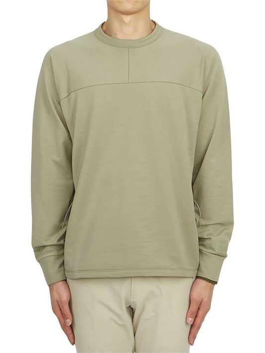 Metropolis Series Brushed Sweatshirt Green - CP COMPANY - BALAAN 2