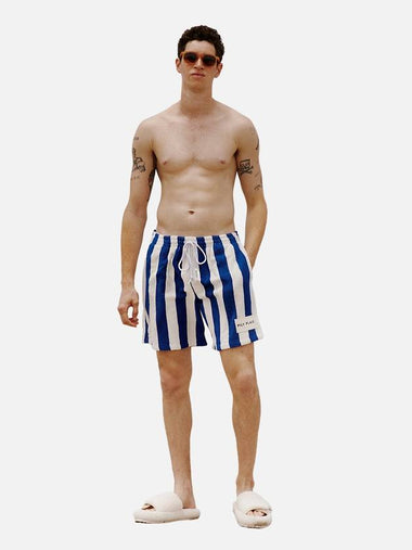 Terry Shorts Blue White - PILY PLACE - BALAAN 1