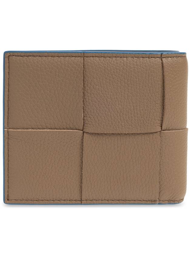 Bottega Veneta Leather Folding Wallet, Men's, Brown - BOTTEGA VENETA - BALAAN 3