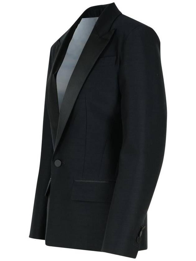 DSQUARED2 'Dan' Black Virgin Wool Blend Blazer - DSQUARED2 - BALAAN 2