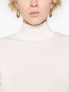 Rib Turtleneck Cream - LEMAIRE - BALAAN 5