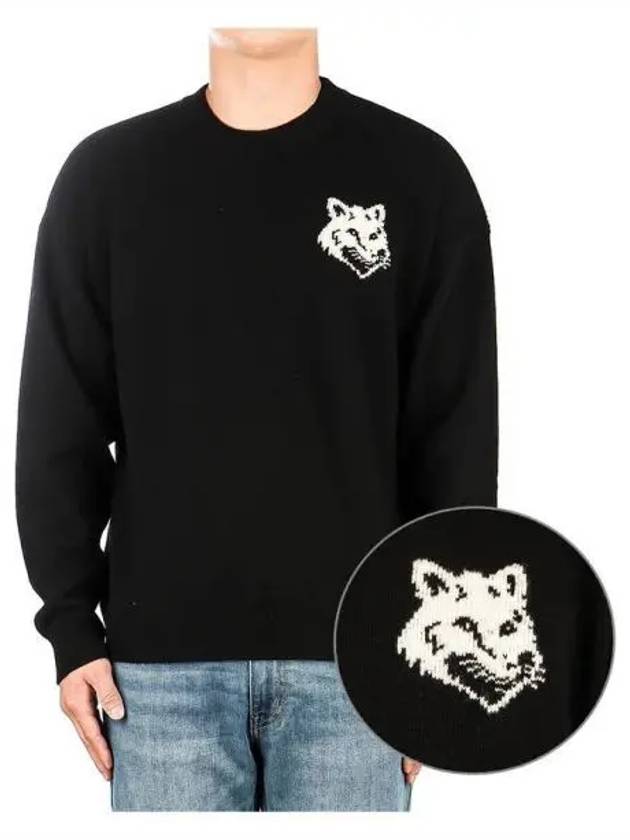 Men s Fox Head Knit 271876 - MAISON KITSUNE - BALAAN 1