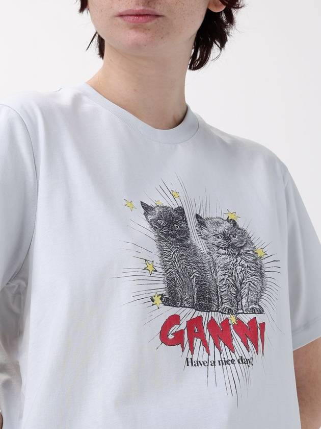 T-shirt woman Ganni - GANNI - BALAAN 4