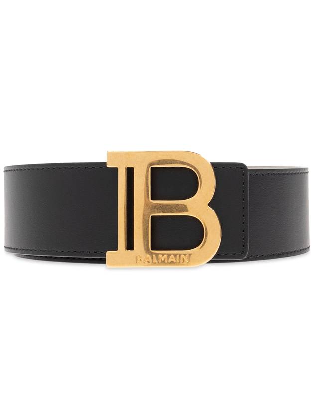 Balmain Leather Belt, Women's, Black - BALMAIN - BALAAN 1