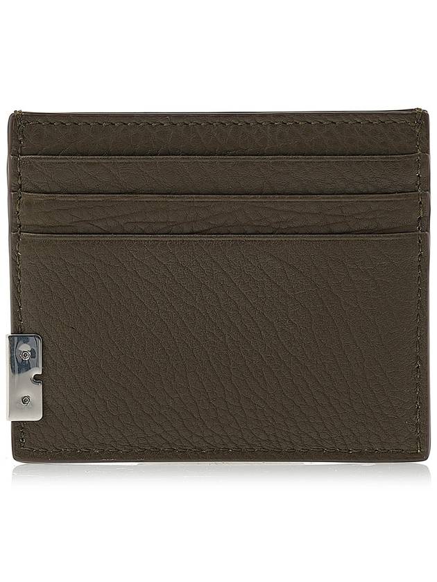 Tall B Leather Card Wallet Brown - BURBERRY - BALAAN 4