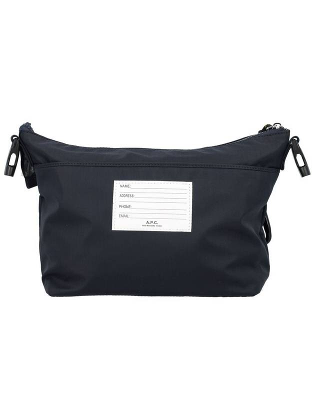 Track Logo Buckle Messenger Bag Navy - A.P.C. - BALAAN 5