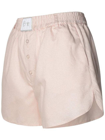 Chiara Ferragni Pink Viscose Blend Shorts - CHIARA FERRAGNI - BALAAN 2